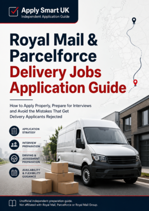 Royal Mail Parcelforce jobs guide cover