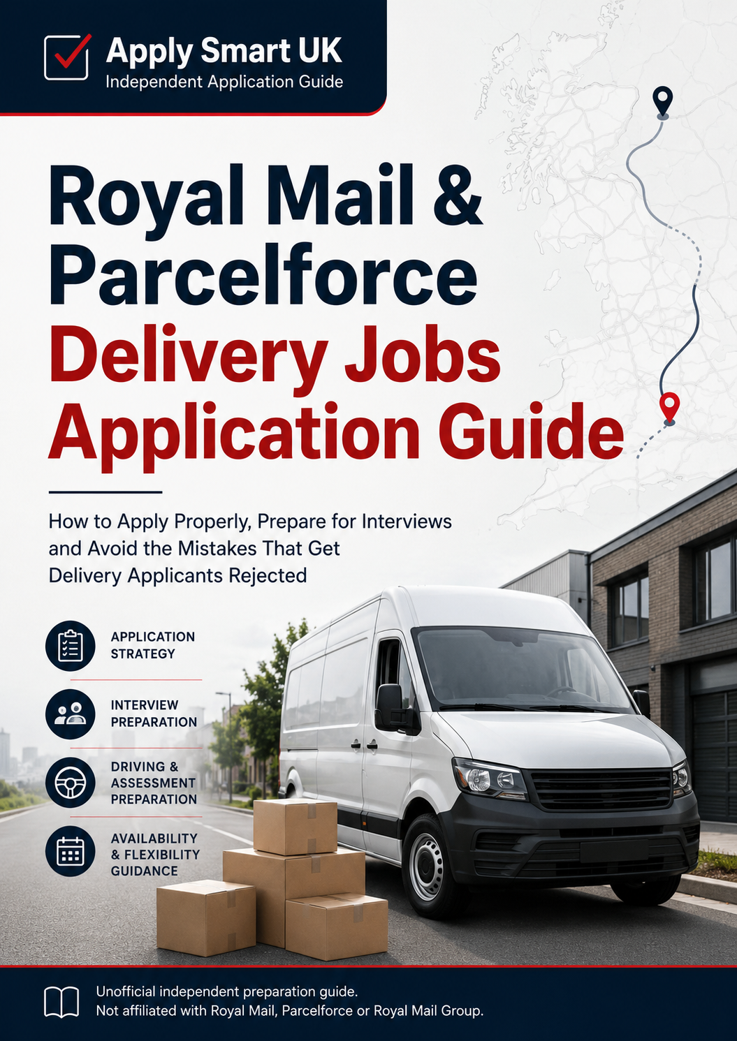 Royal Mail Parcelforce jobs guide cover
