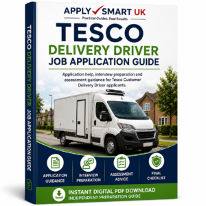 Tesco delivery driver job application guide by Apply Smart UK
