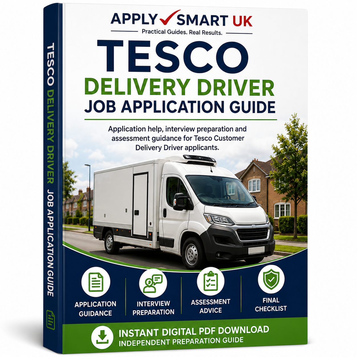 Tesco Delivery Driver Job Application Guide cover