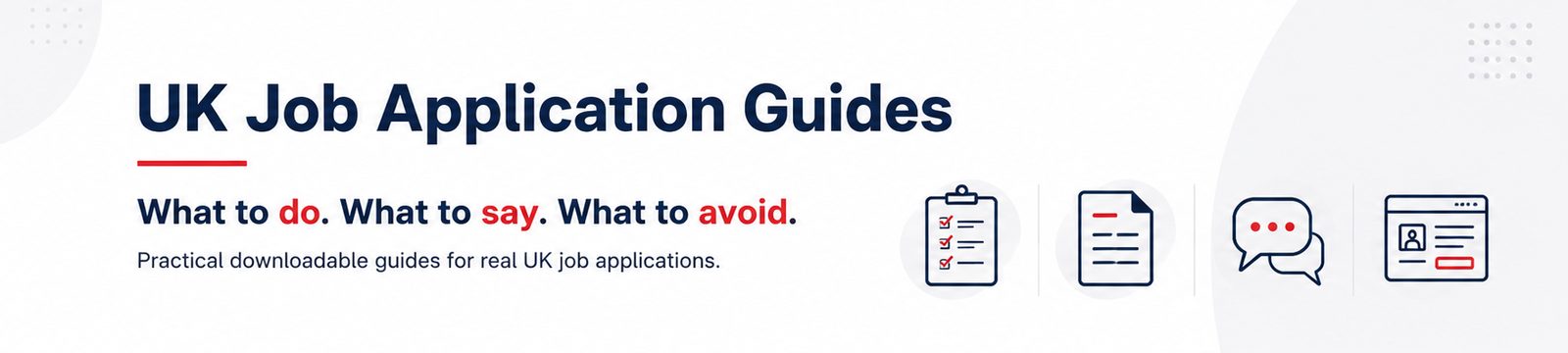 UK job application guides from Apply Smart UK