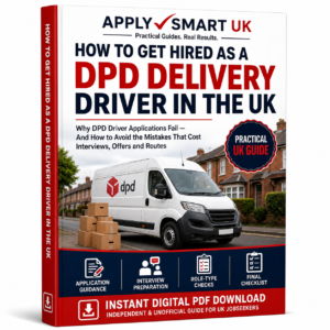 DPD delivery driver application guide UK cover by Apply Smart UK
